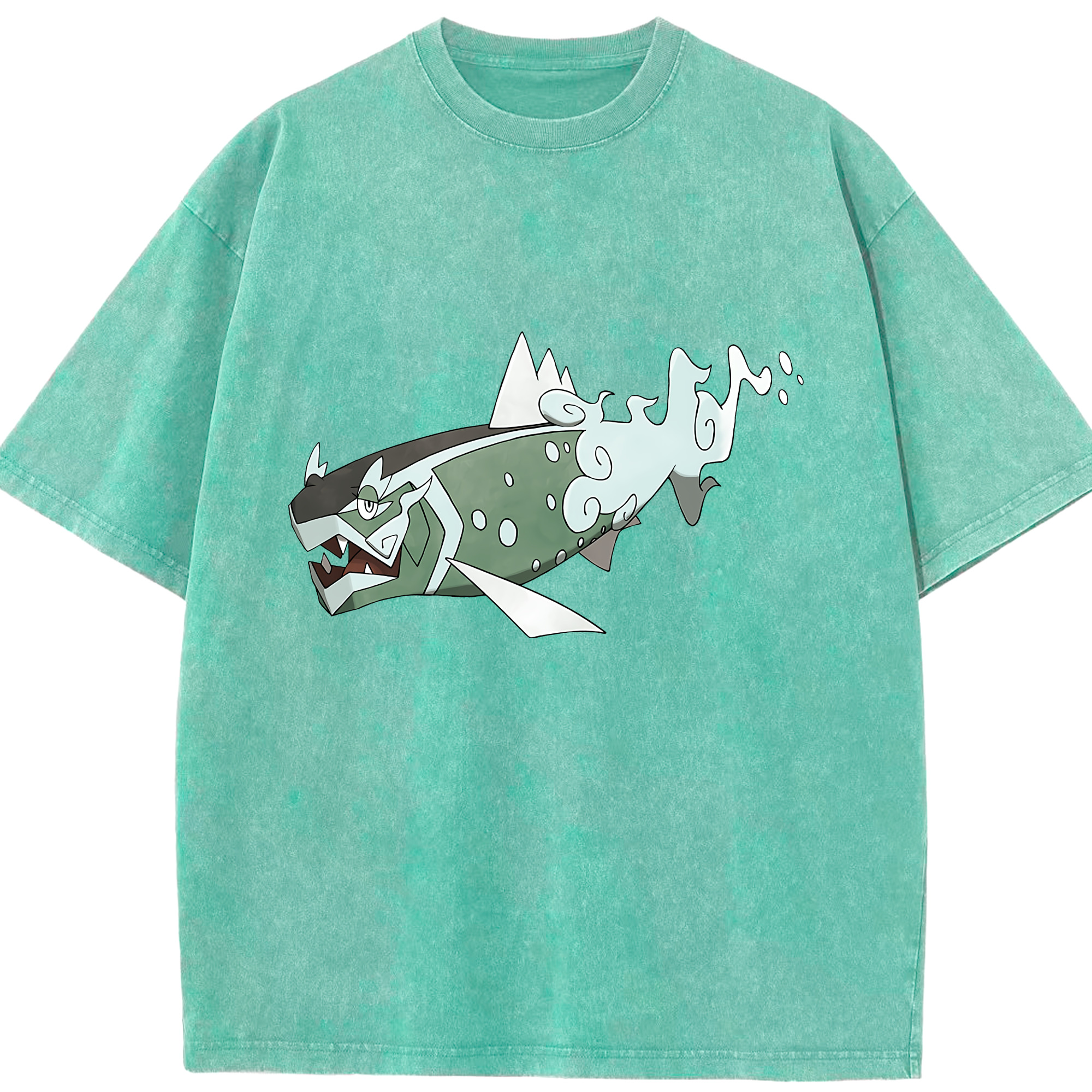 （画像用） ポケットモンスター Pokémon 綿100% ヴィンテージ風 半袖Tシャツ（フロントプリント）